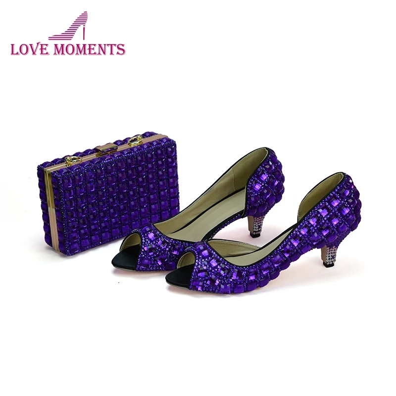 purple kitten heel sandals