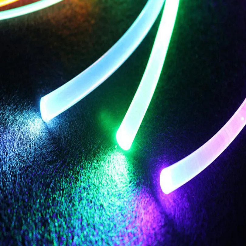 10 м автомобильный волоконно-оптический боковой светящийся волоконный кабель твердое ядро боковой светящийся волоконный кабель диаметром 3,0 мм мягкий и очень яркий