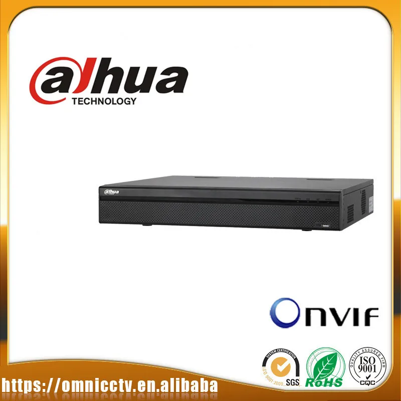 Dahua 32CH 16poe CCTV NVR nvr4432-16p-4ks2 P2P 1.5u видео Регистраторы до 5mp Камера HDMI VGA 4 sata hdd