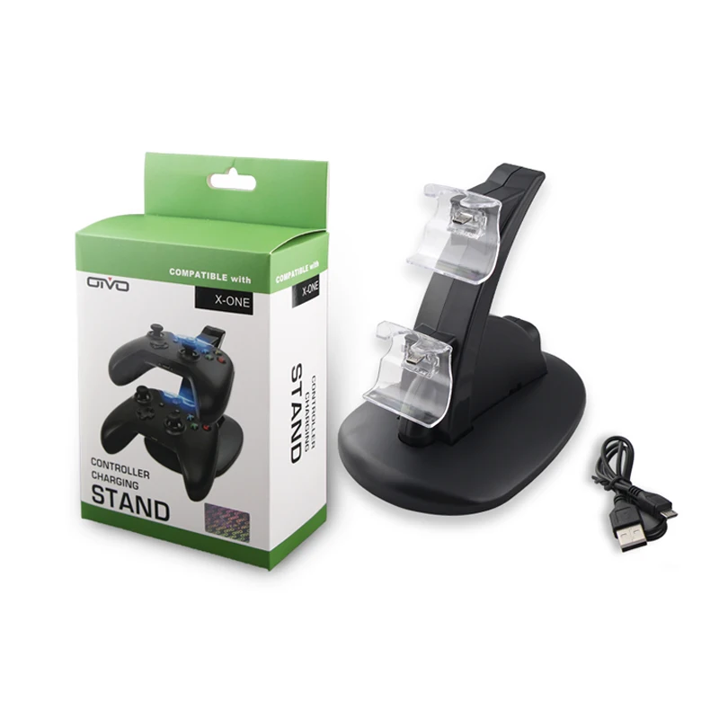 Новое поступление двойной USB зарядная док станция для Microsoft XboxOne беспроводной