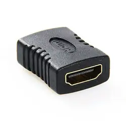 Черные туфли высокого качества HDMI Женский к HDMI гнездовой соединитель Extender кабель HDMI удлинитель-адаптер с конвертером 1080 P