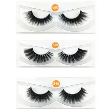 (240 пар/лот) компанией DHL Lashes Natural Накладные ресницы Макияж 3D норки наращивания
