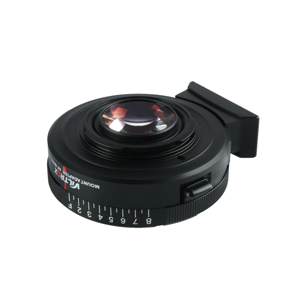Viltrox NF-M43X Focal Reducer Speed Booster Adapter Turbo w/ Aperture for Nikon Lens to M4/3 camera GH4 GH5GK GH85GK GF7GK GX7