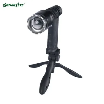 

SKYWOLFEYE 1000 lumen LED Flashlight Torch 18650 Battery Adjustable Camping Rechargeable Power Bank Bicycle Lawn Lights Mini USB