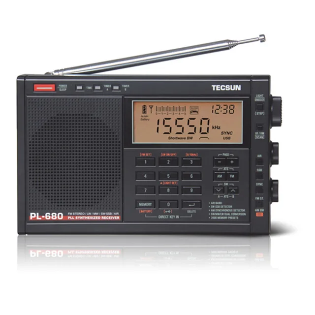 Free-Shipping-Tecsun-PL-680-High-Performance-Full-Band-Digital-Tuning-Stereo-Radio-FM-AM-Radio