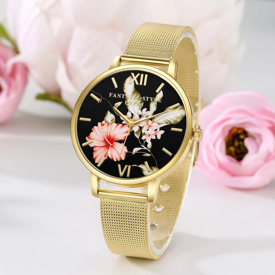 

Best Selling Women's Watches Simple Rose Gold Thin Disc Ladies Quartz Wristwatch Business Strap Clock Fashion Reloj Mujer@50
