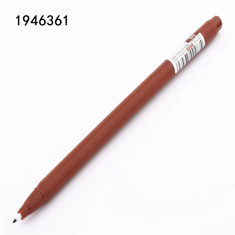 Роскошная Высококачественная 3000 набросок рисунок художественная маркер ручка крюк волокна тонкий лайнер ручка чернила цвет студент, школа, офис гелевая ручка - Цвет: Chocolate