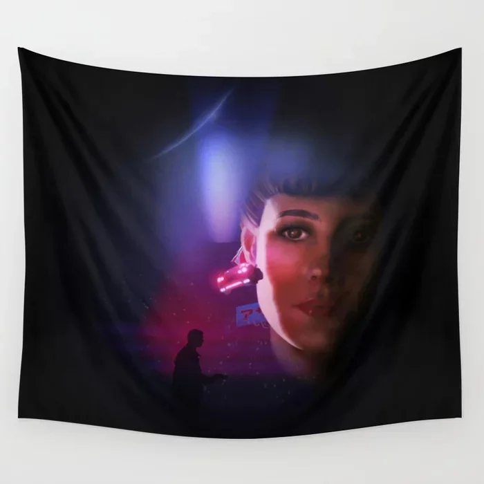 Rachael Blade Runner Poster Wall Tapestry Cover Beach Towel Throw Blanket Picnic Yoga Mat Home Decoration | Дом и сад