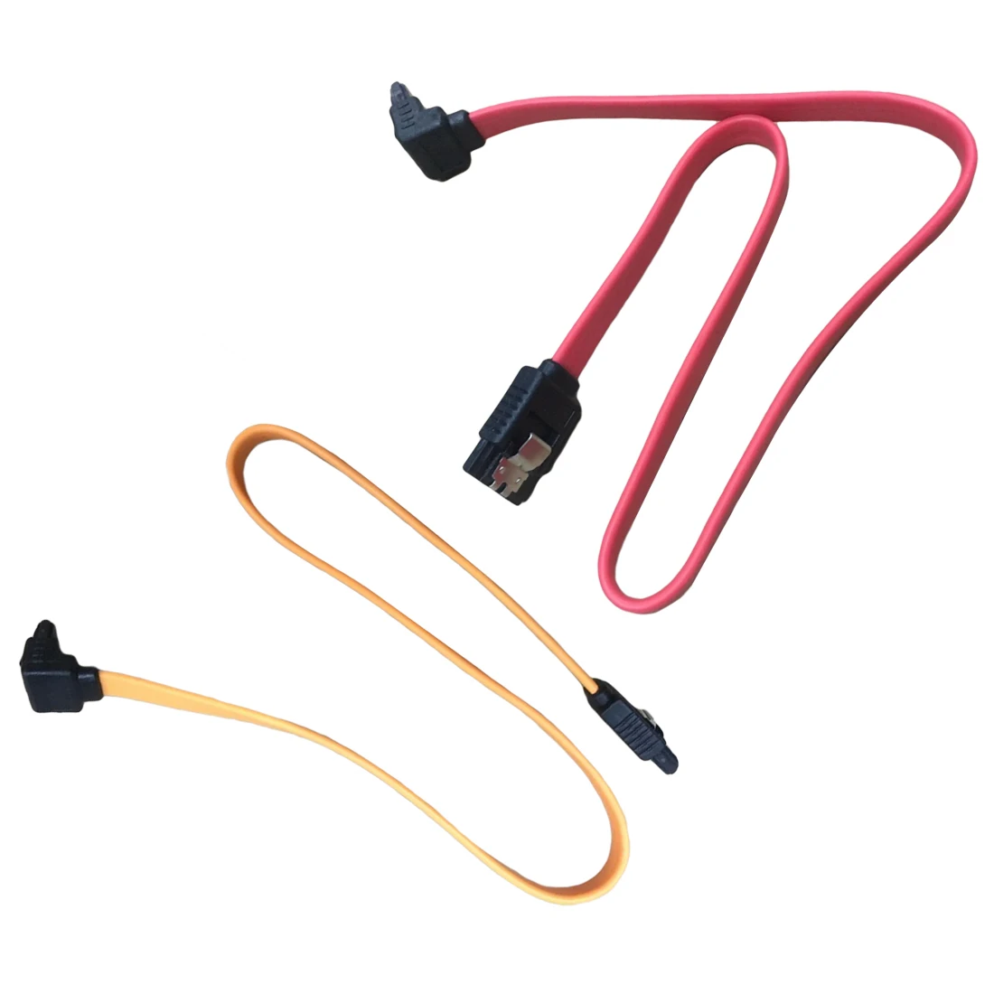 

SATA Cabel High Quality Fast 45cm Right Angle SATA Cable Serial ATA Data Lead Locking Latching S-RA