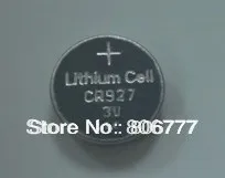 Литиевая 3 V LI/MnO2 CR927 9*2,7 мм 30 mah солнечная батарея кнопки