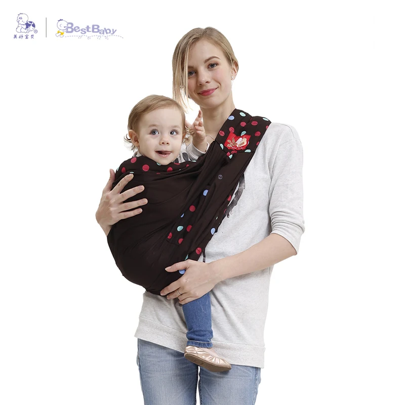 

Best Baby New Baby Sling Carrier Portable Kangaroo Baby 360 Wrap Cotton Ergonomic Baby Kangaroo Carrier Infant Newborn Cradle