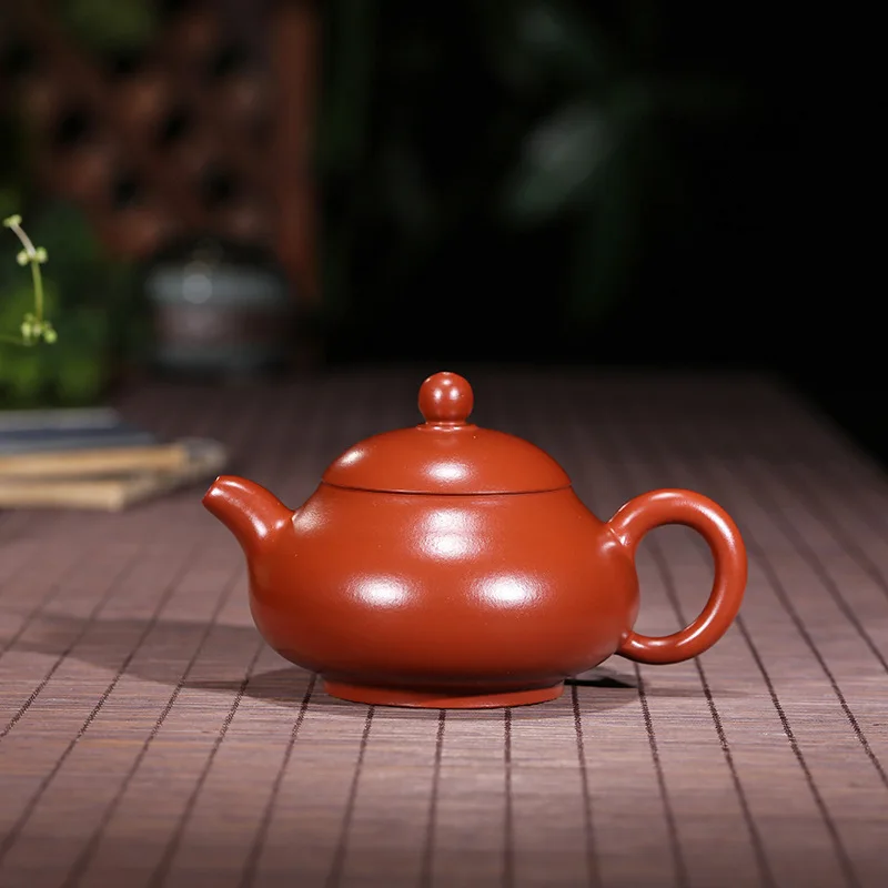 Фиолетовый; песок в горшке знаменитый yixing Artist Danfang освещенный сырье Zhuni Dahongpao нефритовый эмульсионный горшок