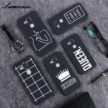 Lamo Чехол черный матовый чехол для телефона huawei Honor 5C/Honor 7 Lite/GR5mini/GT3 Nmo-L23 Nmo-L31 силиконовый чехол с рисунком