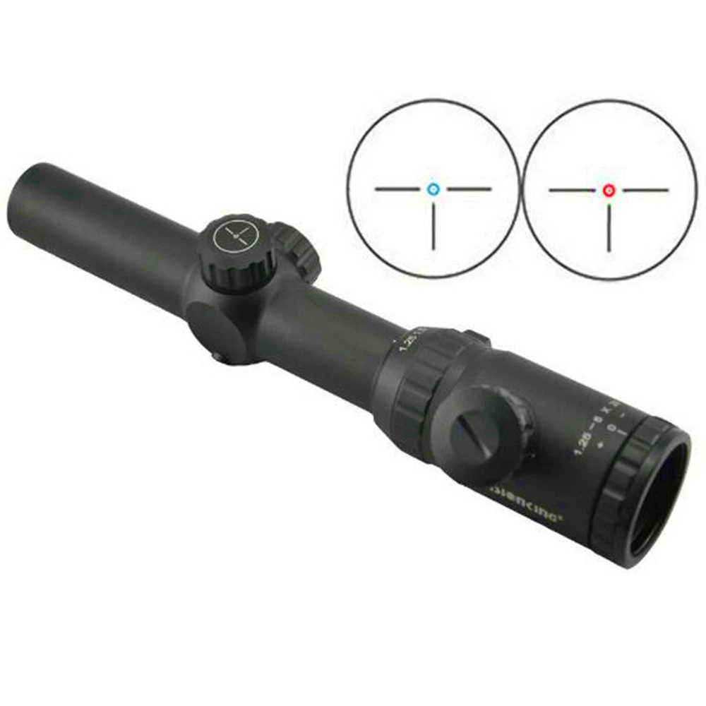 

Visionking 1.25-5x26 Hunting Riflescope Three Pin Reticle Riflescope For Hunting Rifle Scope W/11mm Mounts&Honeycomb Sunshade