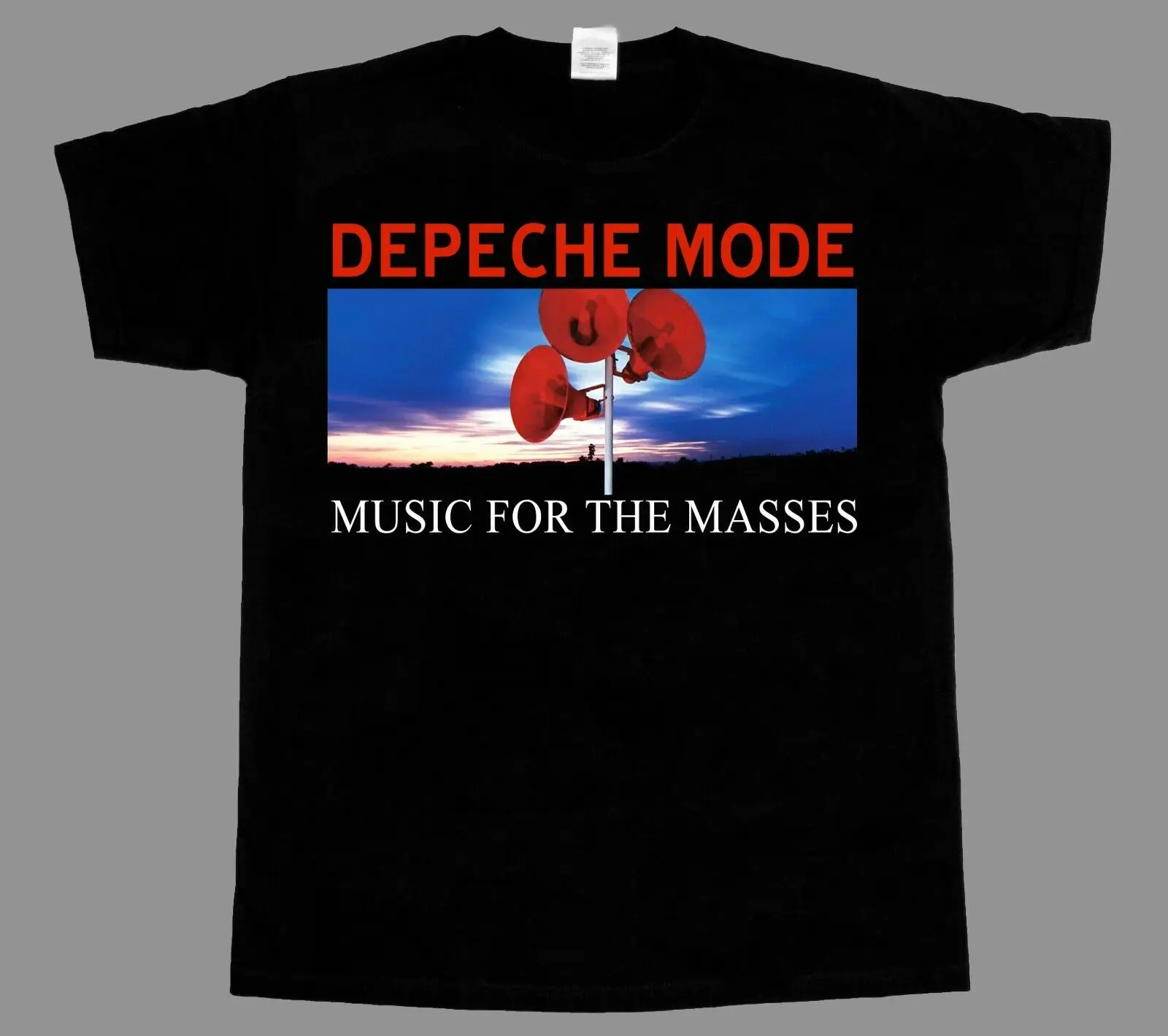 

DEPECHE MODE MUSIC FOR THE MASSES SHORT - LONG SLEEVE NEW BLACK T-SHIRT