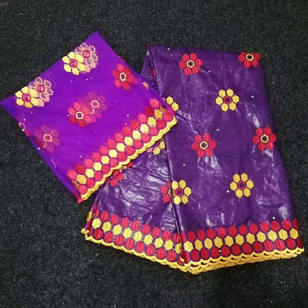 

african fabric Bazin riche fabric tissu africain cotton embroidered Bazin riche getzner with tulle lace set african lace fabric