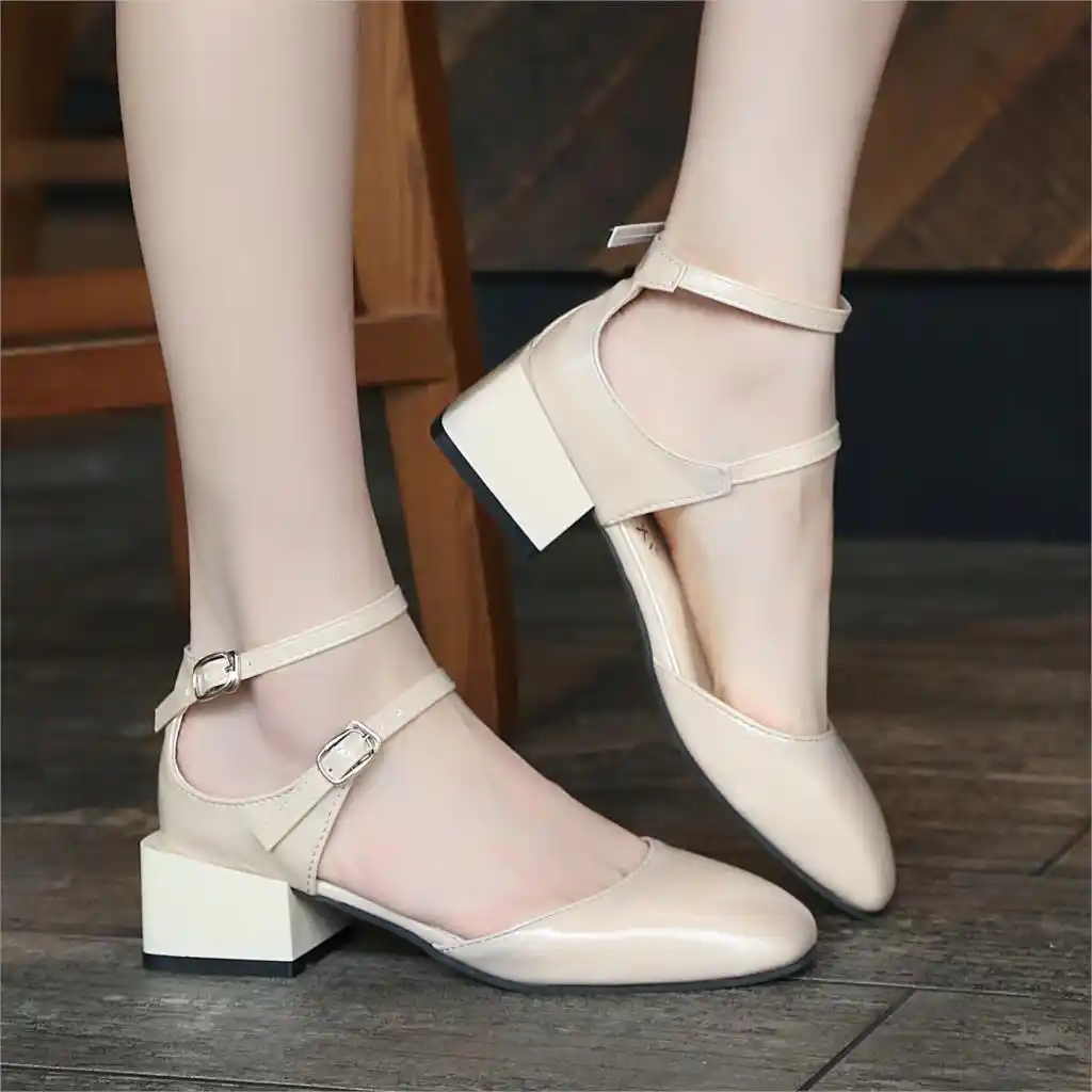 double buckle mary janes