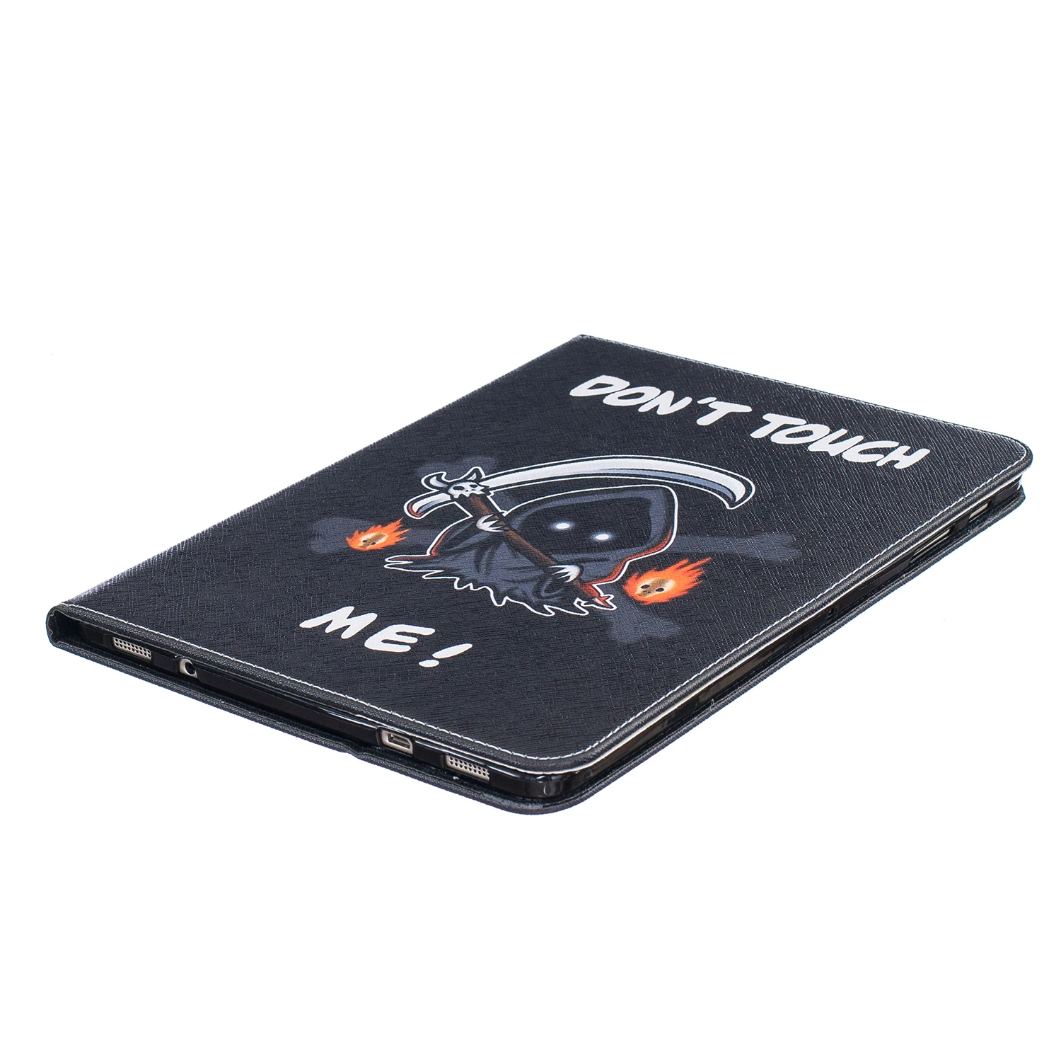 Capa para tablet com suporte de couro