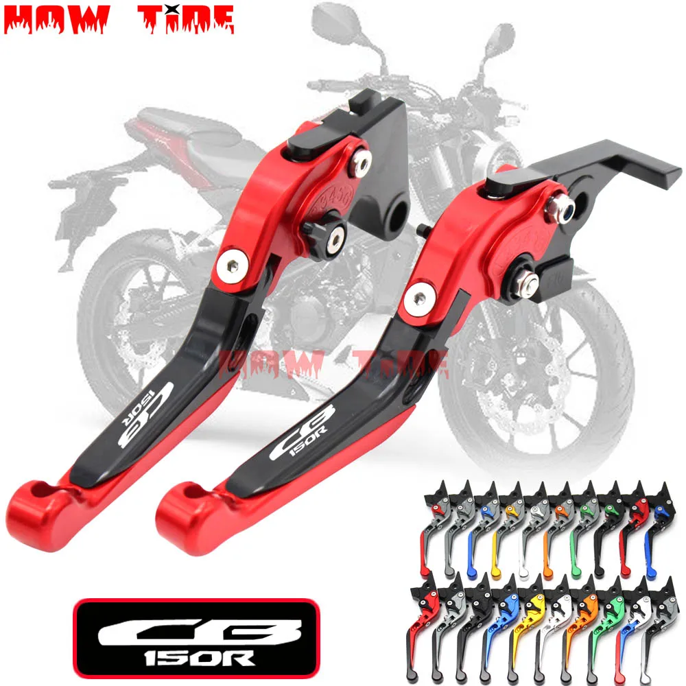

Motorcycle Folding Extendable CNC Moto Adjustable Clutch Brake Levers for HONDA CB150R CB 150R 2017-2018