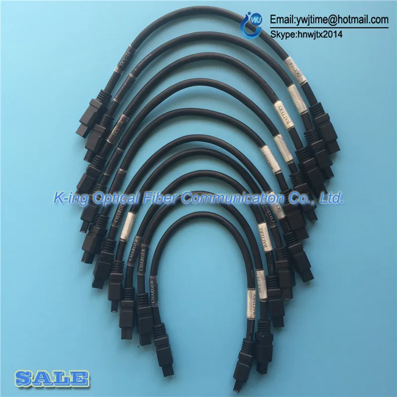 

10PCS/lot Fujikura FSM-60S/fsm60R/fsm18S/fsm18R Fusion Splicer charging cable BTR-8 Cable Fujikura battery charge DCC-14