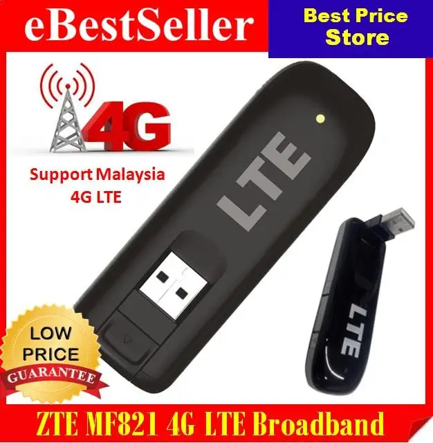 Unlocked ZTE MF821 4G 3G 2G LTE USB Dongle USB Stick Mobile Broadband