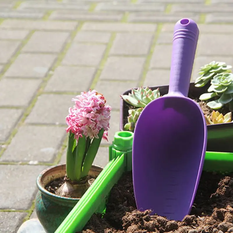 1PC Garden Scoop Loose Soil Spade Plant Shovels Flowers Vegetable Planting Gardening Shovel Spade