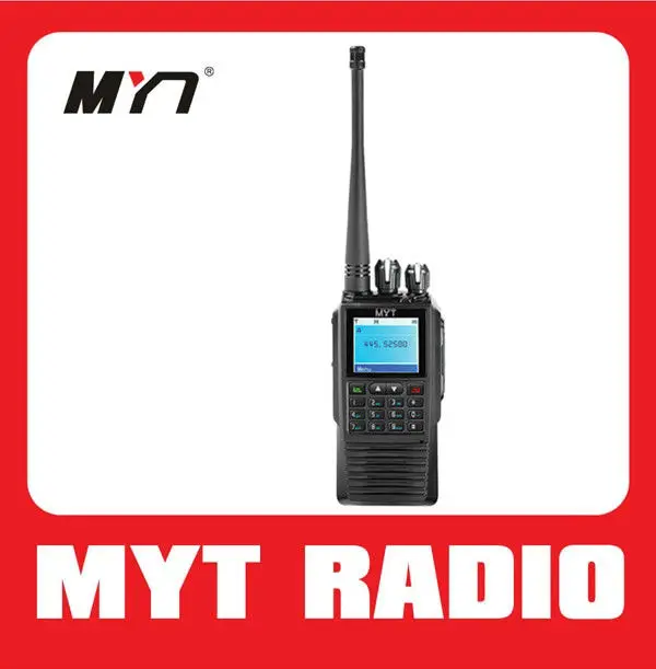 MYT DP208 DPMR digital waterproof IP54 Superior voice and audio handheld voice encryption radio