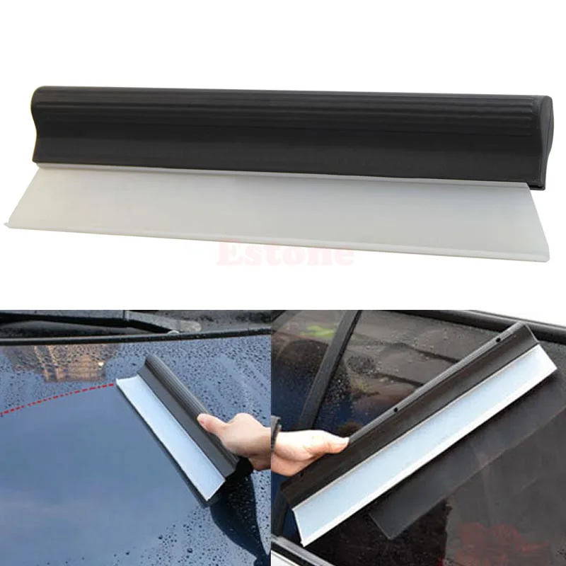 

1 Pcs Simple Squeegee Car Antislip Wiper Water Blade Non-Scratch Silicone Clean Window