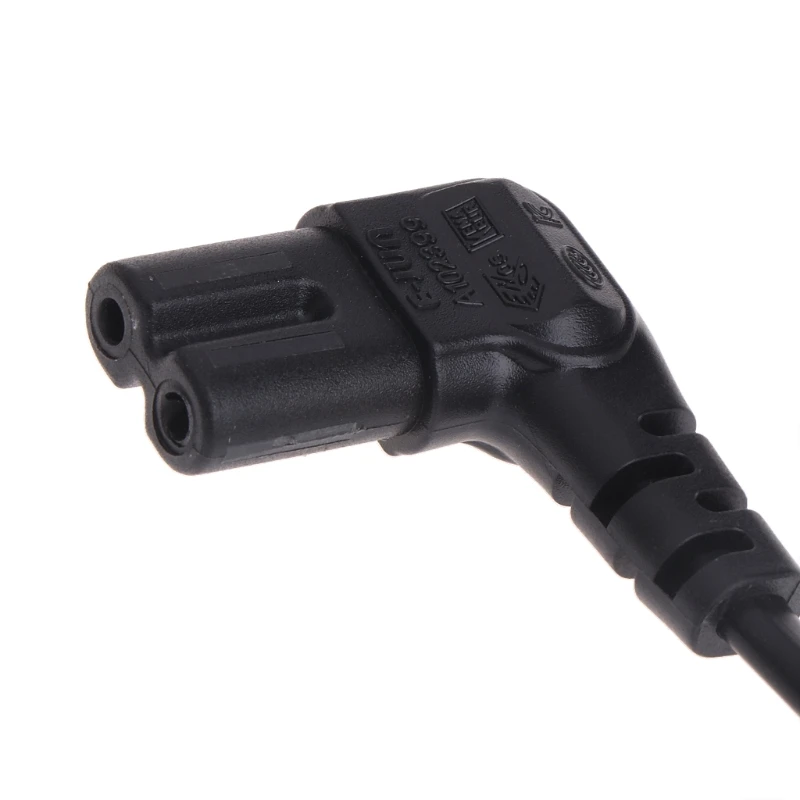 LBSC ЕС питающий кабель для ТВ принтеры камеры PS4 PS3 ЕС 2-зубца к Рисунок 8 C7 под прямым углом ЕС ЕВРО AC Мощность 2 м