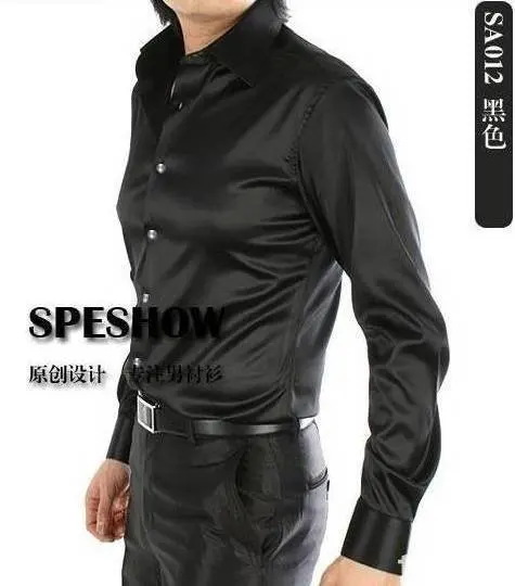 chemise homme soie