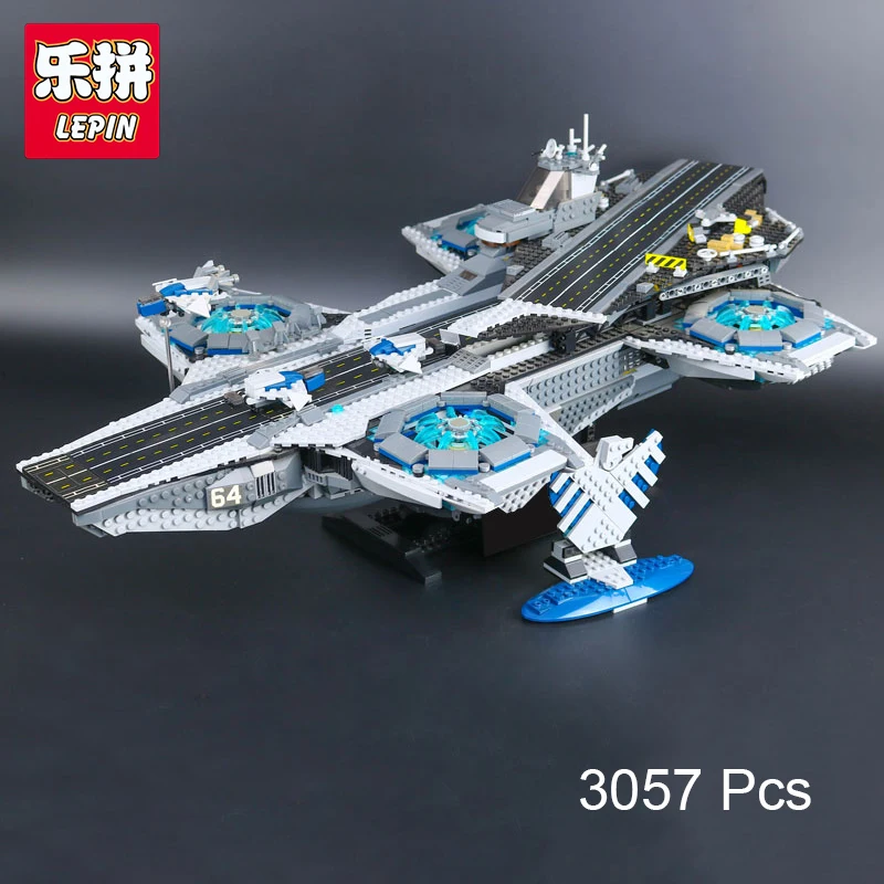

LEPIN 07043 New Super Heroes The SHIELD Helicarrier Educational Building Kits Bricks Toys brinquedos Compatible legoinglys 76042