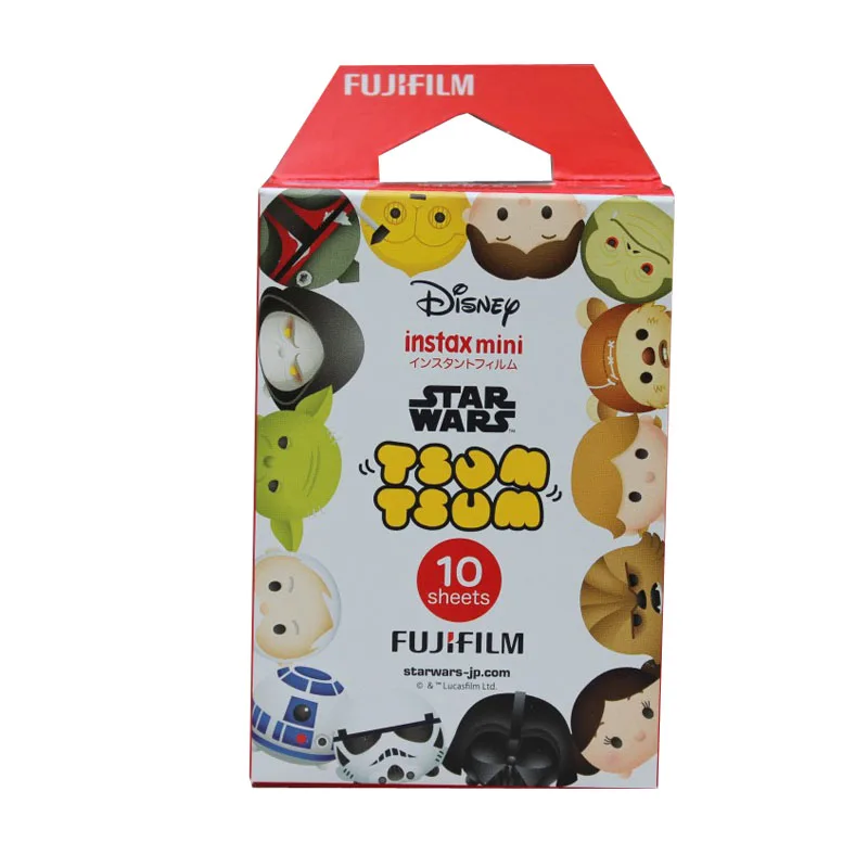 

Genuine 10 Sheets Tsum Tsum Fuji Instax Film Fujifilm Instax Mini 9 Film For 9 8 50s 7s 90 25 Share SP-1 SP-2 Instant Cameras