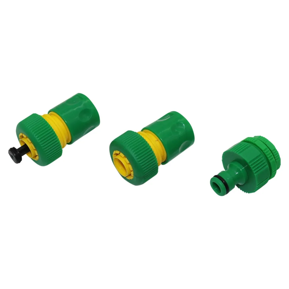 

3/4 Inch hose Quick connector kit Car wash hose Connectors fittings Garden Irrigation Lawn Watering Water pipe Connectors 1 Set