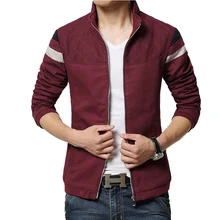 Neue Mode Männer Jacken Männer Winter Oberbekleidung College Sportbekleidung Männer Reißverschluss Jacken Schlank Warm Mantel Plus Größe 5XL Mäntel Hombre