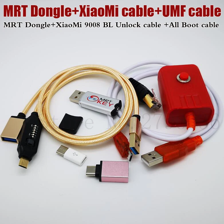 2020 новейший ключ MRT KEY 2 Dongle + для кабеля Xiao Mi EDL UMF ALL Boot cable set (EASY Switch) и Micro USB адаптера