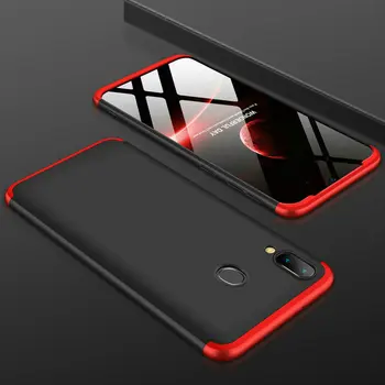 

30pcs/lot High Quality For Galaxy M20 Case 3 in 1 Hard Plastic Case For Samsung Galaxy M10