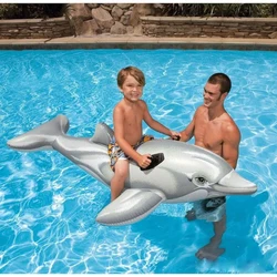 Egoes  58535 Inflatable Kids Ride on Dolphin Swimming Pool Play