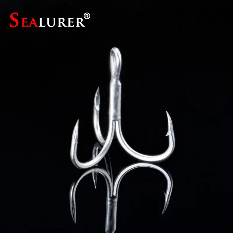 

10 Pcs 2# 4# 6# 8# High Carbon Steel Fishing Hook Saltwater Resistant Fishhooks High Strength Seawater Hooks Fishing Accessories