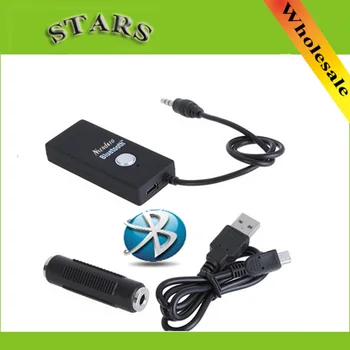 

3.5mm Wireless Bluetooth Stereo Audio Music Dongle Receiver Adapter Connector For iPhone iPad Samsung Galaxy A2DP