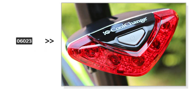 Excellent Coolchange 5 LED Super Bright Rear Light Bicycle Red Lamp Flashlight Bike Taillight Cycling Led Light Mountain BikeAccessories 20