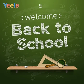 

Yeele Blackboard Teaching Equipment Back to School Photography Backgrounds Customized Photographic Backdrops for Photo Studio