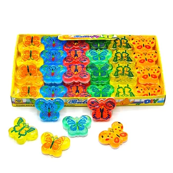 

New Slime Toy Butterfly Colorful Soft Slime Scented Stress Relief Toy Sludge Kid Toys Kids Gift Stress Relieve Toys for Children