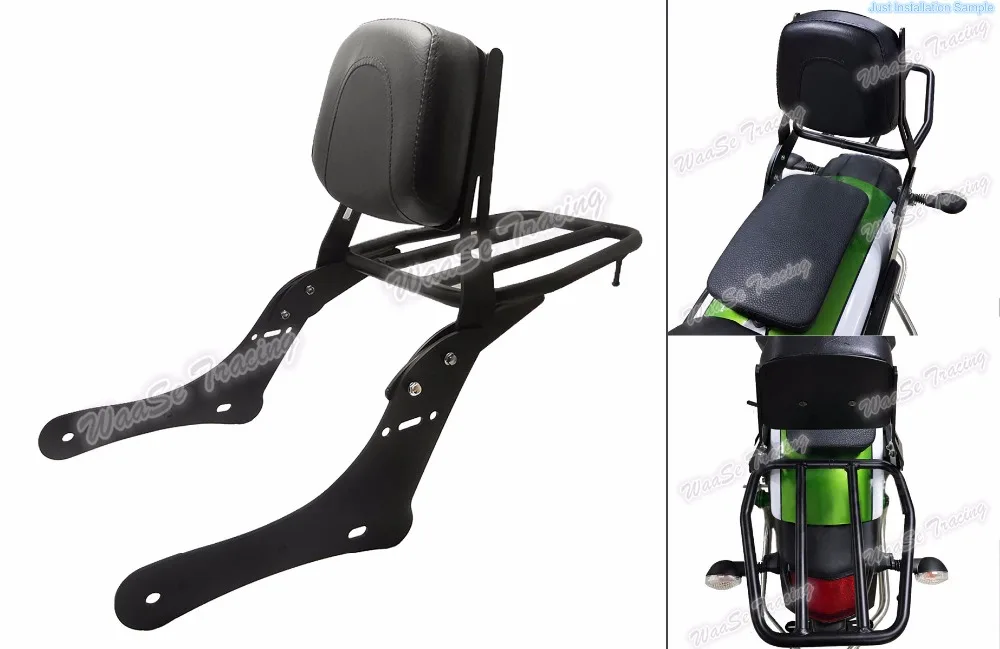 Waase для Kawasaki Vulcan S 650 EN650 2015 2016 2017 2018 2019 2020 Hepco &amp Becker Sissy бар спинка с багажной стойкой