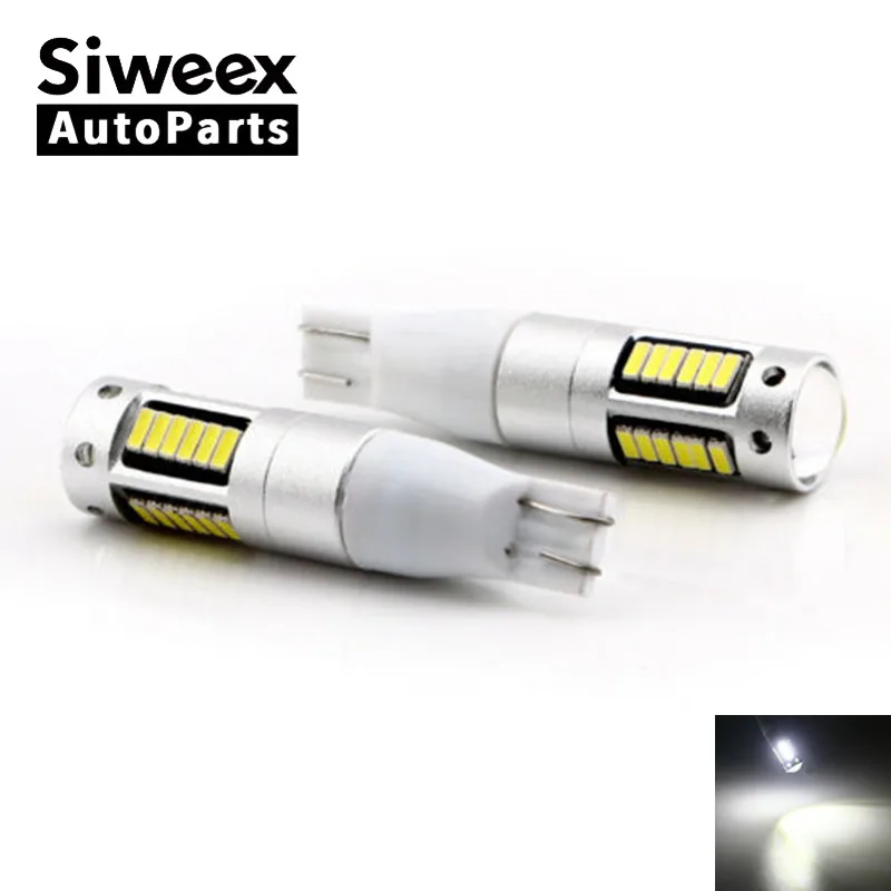 

1pcs high quality car-styling T15 W16W 30 SMD 4014 LED Lamp Parking Reverse Backup Light Canbus Pure White Fog Bulb 12V