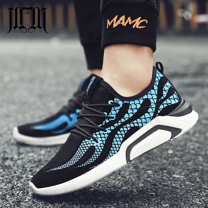 

MumuEli 2019 Mix White Black Blue Men High Quality Shoes Designer Adult Male Fashion Luxury Flat Breathable Casual Sneakers C701