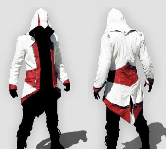 Assassins Creed Cosplay Costume Ezio Hoodies Costume New Kenway Men's jacket anime cosplay Women Halloween costumes Assassins Creed Cosplay Costume Ezio Hoodies Costume New Kenway Men's jacket anime cosplay Women Halloween costumes