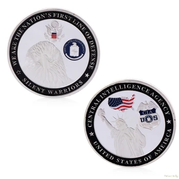 

2018 Meaningful The Statue Of Liberty Central Intelligence Agency Commemorative Challenge Coin Noncurrent Coin