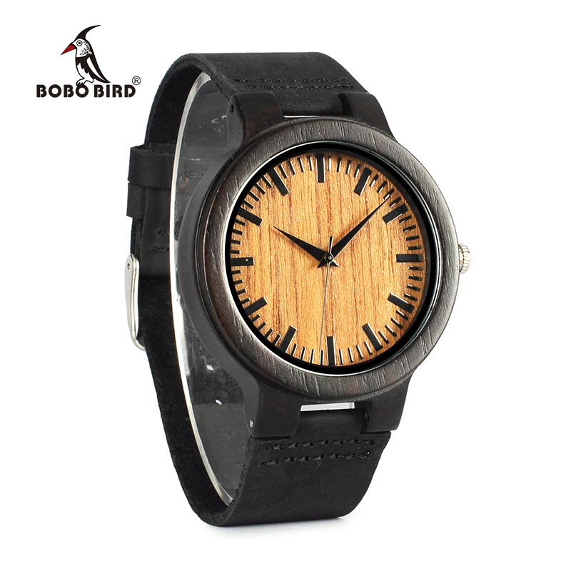 BOBO BIRD Men Watch New Fashion Natural Wood Watches Mens Luxury Vintage relogio masculino Accept Logo Drop Shipping