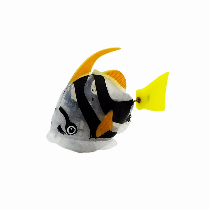 Новинка года Забавный купальный электронный рыбный активированный аккумулятор игрушка питомец для рыболовного бака украшения светящаяся рыбка игрушки для воды