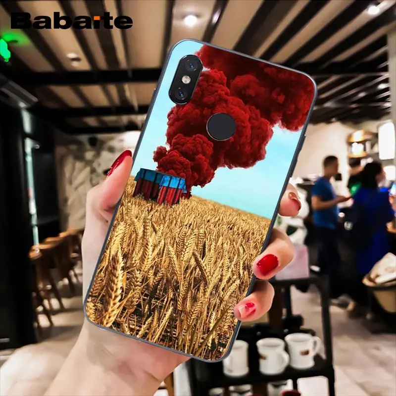 Чехол для телефона Babaite Playerunknown's Battlegrounds PUBG Xiaomi MiA1 A2 lite F1 Redmi8 6A 4X 5Plus S2 Note7 8Pro 5A